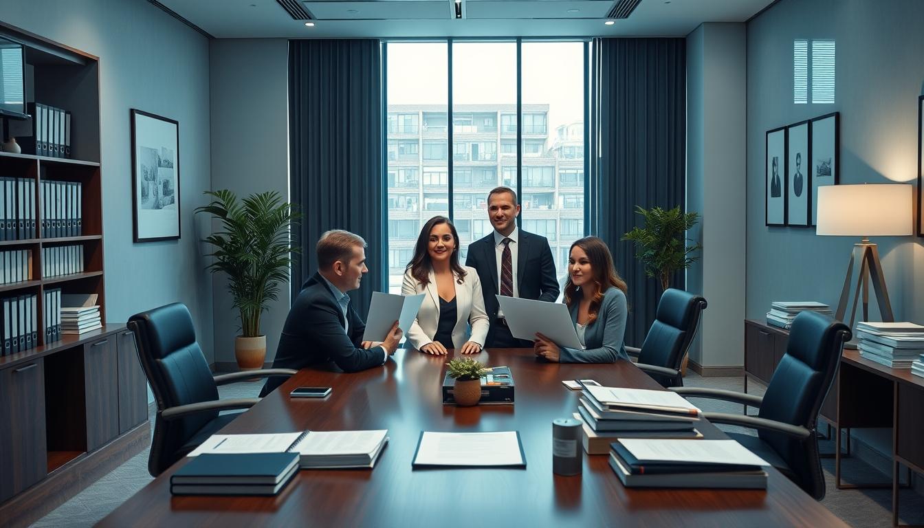 Family elder care planning discussion